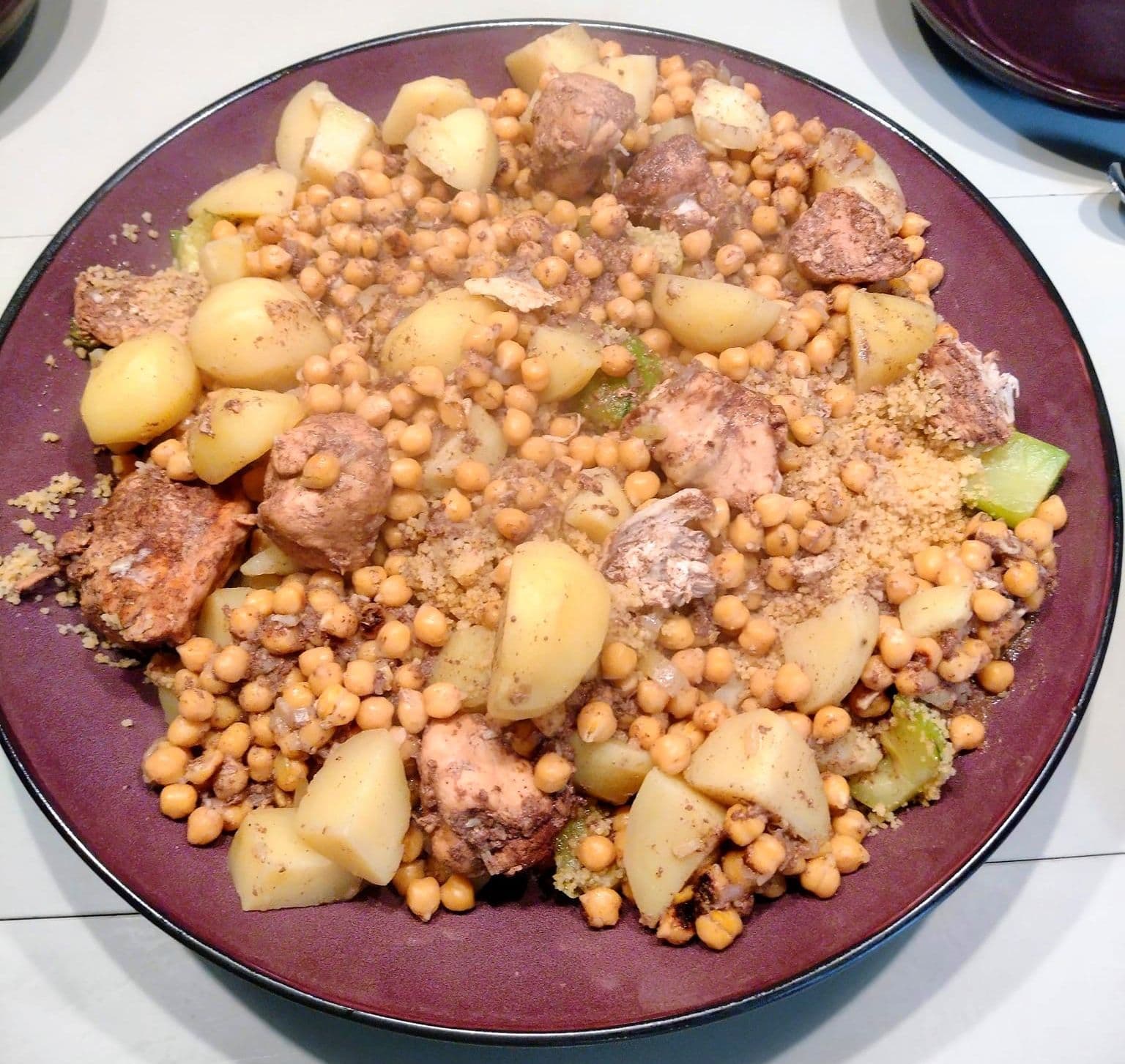 Algeriets nationalrätt Cous Cous.