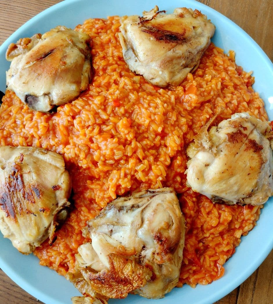 Burkina Fasos nationalrätt Riz Gras.