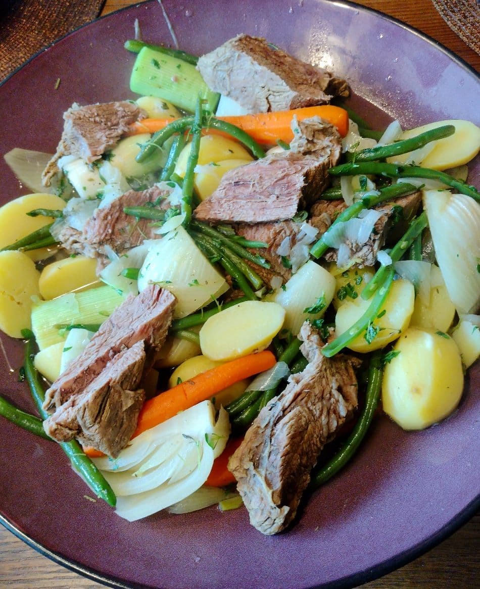Frankrikes nationalrätt Pot-au-feu.