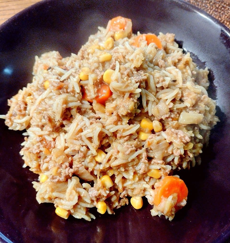 Indiens nationalrätt Khichdi.