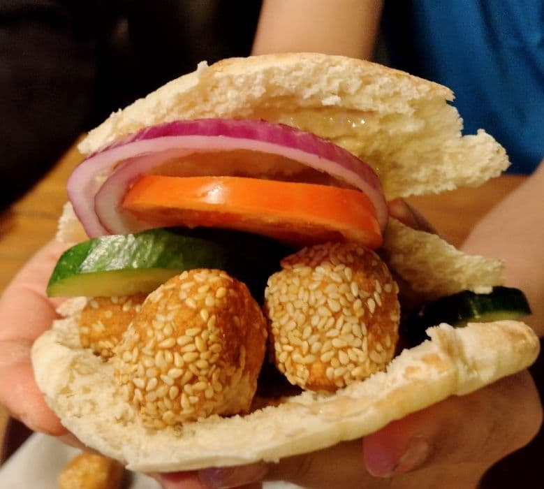 Israels nationalrätt Falafel.