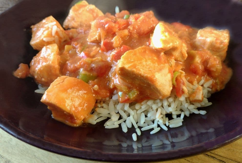 Kongo-Brazzaville och Kongo Kinshasas nationalrätt Chicken Mwambe.
