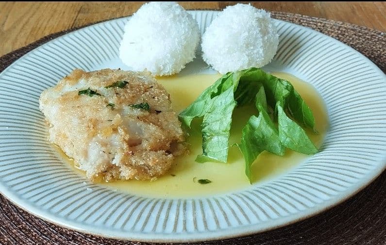 Marshalloarnas nationalrätt Barramundi cod.